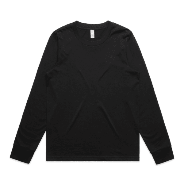 MAPLE LS TEE BLACK XS - AS-4020