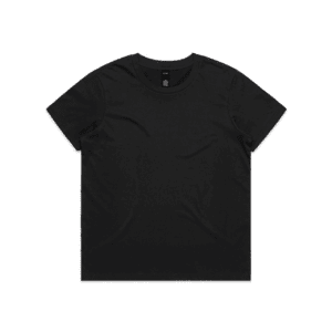 MAPLE MINUS TEE BLACK XS - AS-4025