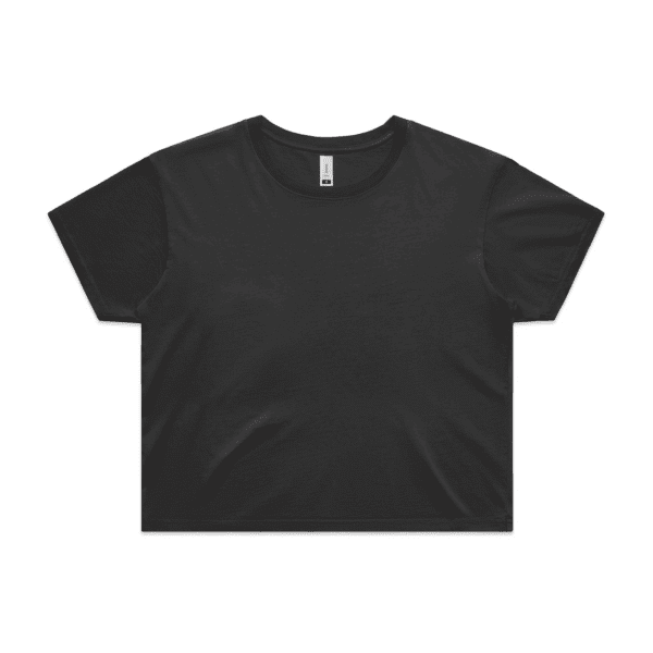 FADED WO'S CROP TEE FADED BLACK XS - AS-4062F