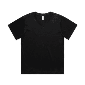 WOS MARTINA V NECK TEE BLACK XS - AS-4095