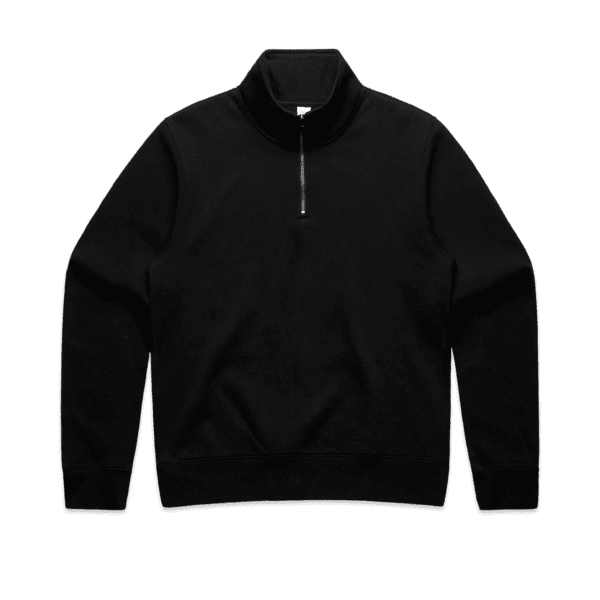 WOS HALF ZIP CREW BLACK XS - AS-4125