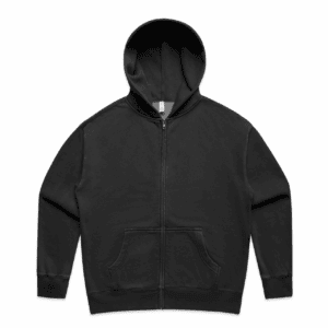 WOS RELAX FADED ZIP HOOD FADED BLACK XS - AS-4170