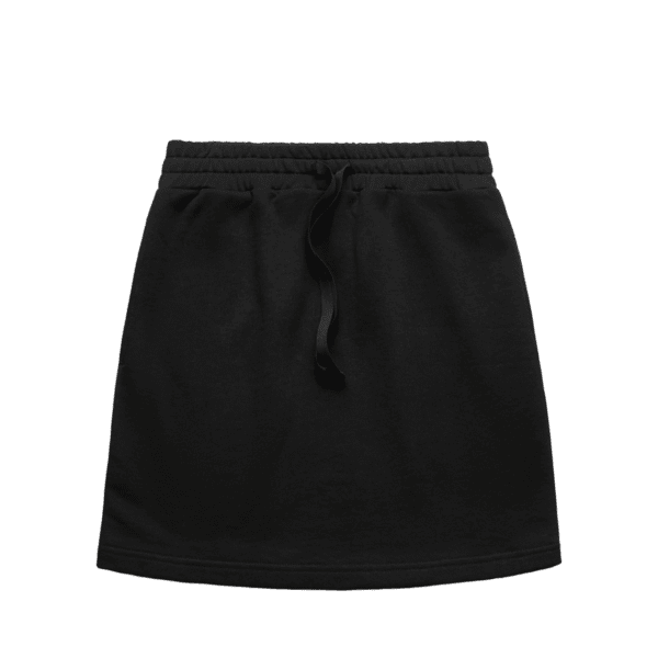 TERRY SKIRT BLACK XS - AS-4906