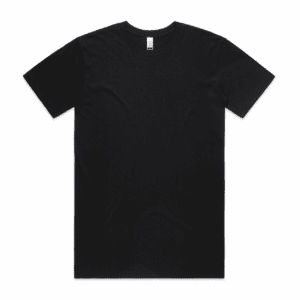 STAPLE ORGANIC TEE BLACK XS - AS-5001G