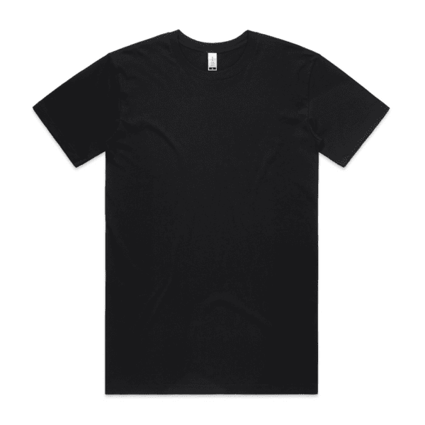 STAPLE ORGANIC TEE BLACK XS - AS-5001G