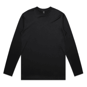 STAPLE ACTIVE LS TEE BLACK SMALL - AS-5020A