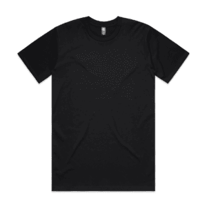 CLASSIC TEAR OUT TEE BLACK SMALL - AS-5026T