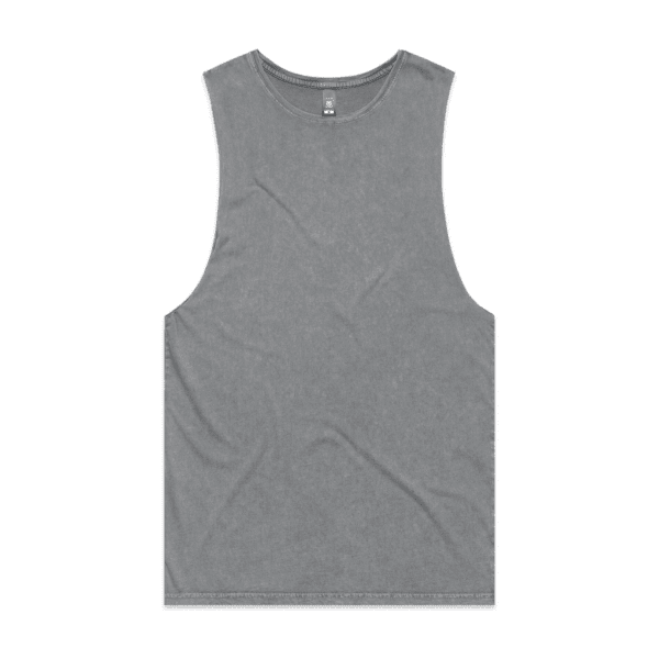 STONE WASH BARNARD TANK ASH STONE XS - AS-5039