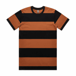 WIDE STRIPE TEE BLUE/BLACK XS - AS-5045