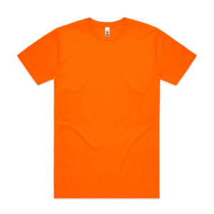 BLOCK TEE SAFETY ORANGE SMALL - AS-5050F