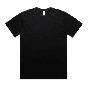 BLOCK OVERSIZED TEE BLACK SMALL - AS-5052