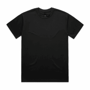 HEAVY TEE BLACK SMALL - AS-5080