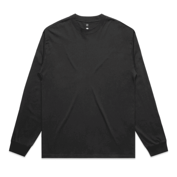 HEAVY FADED LS TEE FADED BLACK SMALL - AS-5083