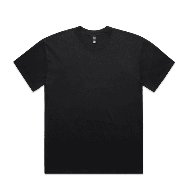 HEAVY FADED MINUS TEE FADED BLACK SMALL - AS-5086