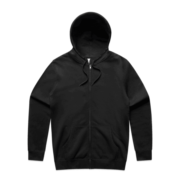 STENCIL ZIP HOOD BLACK XS - AS-5104