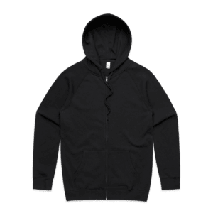 SUPPLY ZIP HOOD BLACK XS - AS-5109