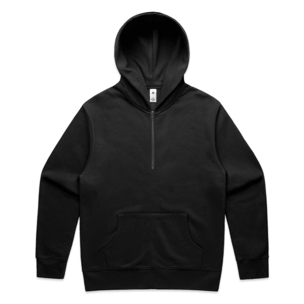 RELAX HALF ZIP HOOD BLACK B-XSM - AS-5164