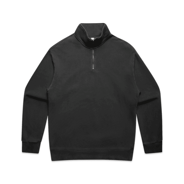 RELAX FADED HALF ZIP FADED BLACK SMALL - AS-5167