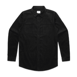 CORD SHIRT BLACK SMALL - AS-5419