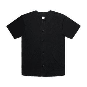 HEAVY BASEBALL JERSEY BLACK SMALL - AS-5423