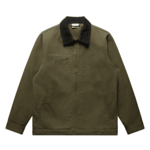 CANVAS CORD COLLAR JACKET ARMY XS - AS-5533