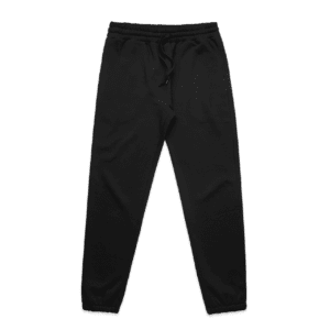 STENCIL TRACKPANTS BLACK SMALL - AS-5921