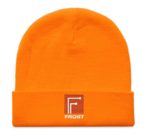 CUFF SAFETY BEANIE SAFETY, ONE SIZE - AS-1107F  - Frost