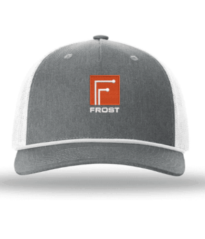FIVE PANEL TRUCKER WITH ROPE - 112FPR  - Frost