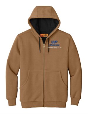 CornerStone - Heavyweight Full-Zip Hooded Sweatshirt with Thermal Lining - CS620  - Wholesale Plumbing