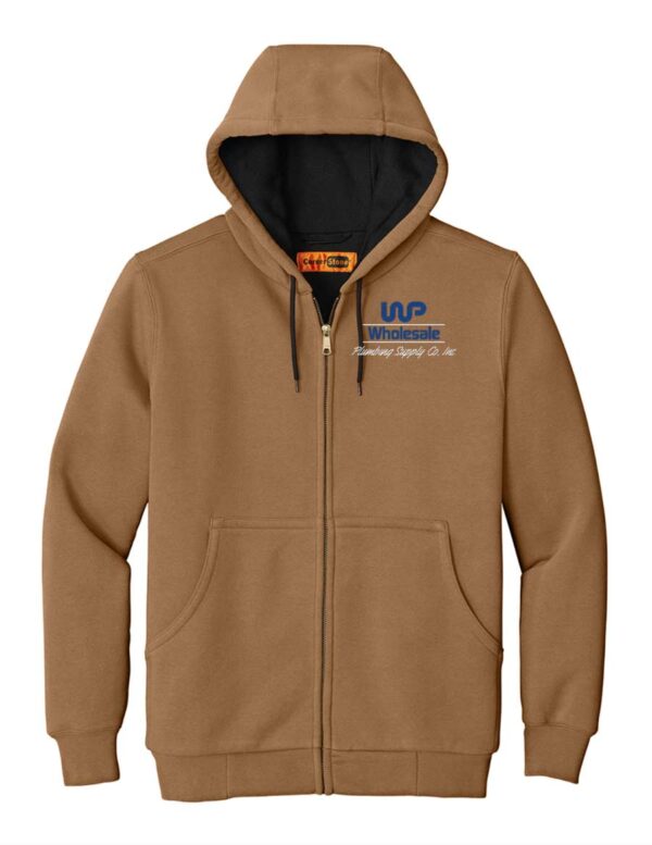 CornerStone - Heavyweight Full-Zip Hooded Sweatshirt with Thermal Lining - CS620  - Wholesale Plumbing
