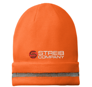 Enhanced Visibility Beanie with Reflective Stripe - CS800  - Streib