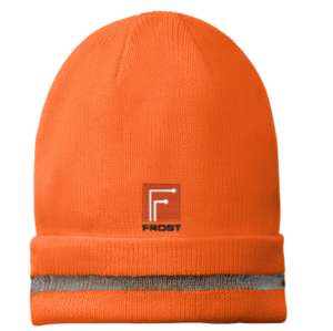 Enhanced Visibility Beanie with Reflective Stripe - CS800  - Frost