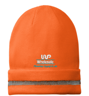Enhanced Visibility Beanie with Reflective Stripe - CS800  - Wholesale Plumbing