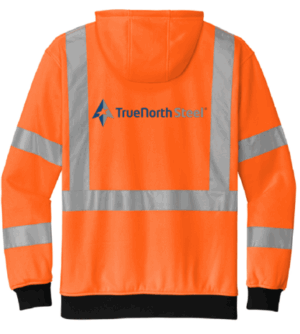 CornerStone A107 Class 3 Heavy-Duty Fleece Full-Zip Hoodie - CSF300  - TrueNorth