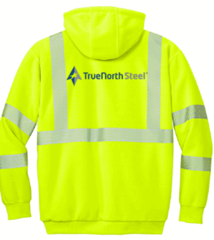 Carhartt ANSI 107 Class 3 Lined Full-Zip Sweatshirt - CT104988  - TrueNorth