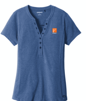 OGIO Women's Tread Henley - LOG136  - Frost