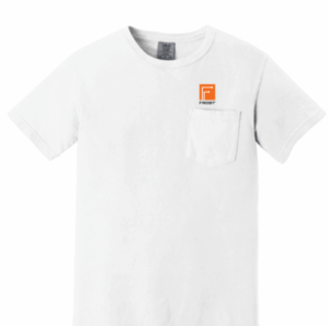 COMFORT COLORS  Heavyweight Ring Spun Pocket Tee - 6030  - Frost