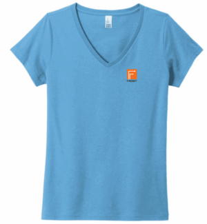 District Women's The Concert Tee V-Neck - DT5002  - Frost