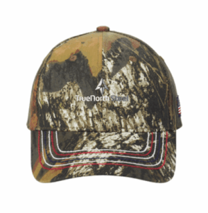 Port Authority Americana Contrast Stitch Camouflage Cap - C909  - TrueNorth