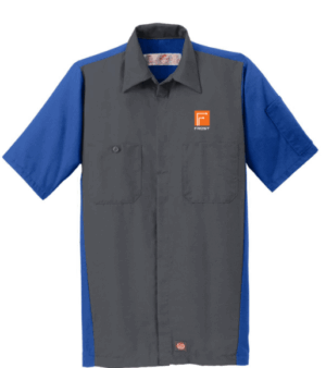 Red Kap Short Sleeve Ripstop Crew Shirt - SY20  - Frost
