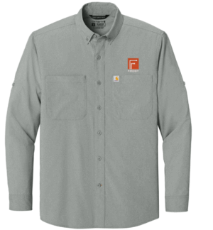 Carhartt Force Sun Defender Long Sleeve Shirt - CT107106  - Frost