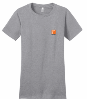District Women's Fitted The Concert Tee - DT5001  - Frost