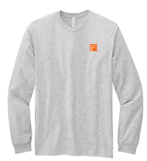 Volunteer Knitwear All-American Long Sleeve Tee - VL100LS  - Frost