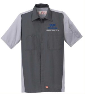 Red Kap Short Sleeve Ripstop Crew Shirt - SY20  - Wholesale Plumbing