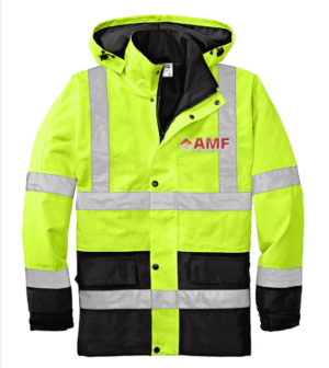 CornerStone - ANSI 107 Class 3 Waterproof Parka - CSJ24 - AMF