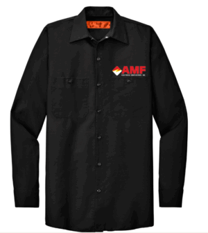Red Kap Long Sleeve Industrial Work Shirt - SP14 - AMF