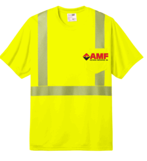 CornerStone ANSI 107 Class 2 Segmented Tape Tee CS204 - AMF