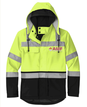 CornerStone ANSI 107 Class 3 Waterproof Ripstop 3-In-1 Parka - CSJ502 - AMF