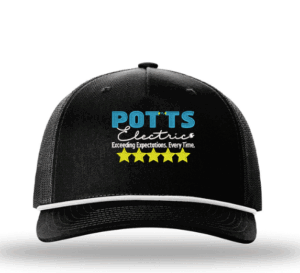 FIVE PANEL TRUCKER WITH ROPE - 112FPR  - Potts