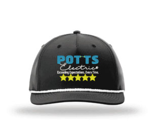 5 PANEL CLASSIC ROPE CAP - 258  - Potts